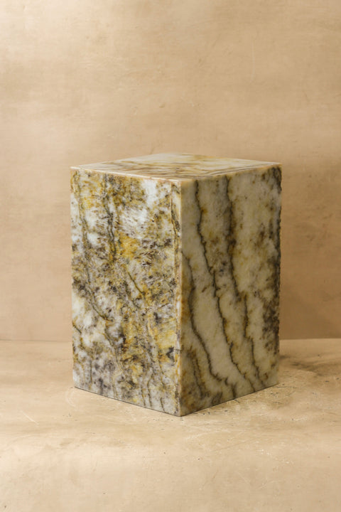 Onyx Side Table Pedestal - Hollow - No 11