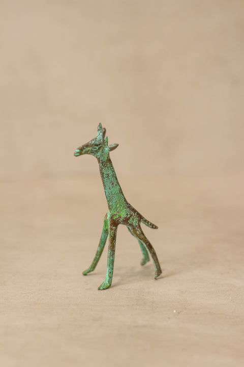 Tuareg Miniatur-Bronzegiraffe - 118