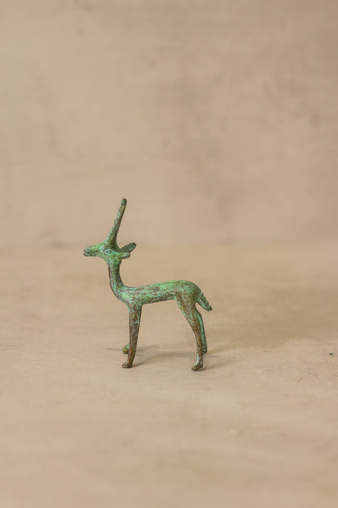 Tuareg Miniature Bronze Antelope - 119