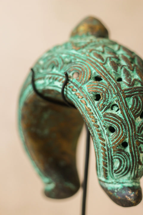 Benin-Bronze-Armreif - 107F