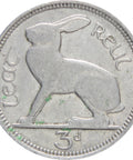 Ireland 1940 3 Pence, 3 Pingin ½ Reul Coin