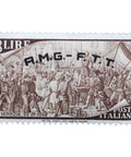Italy Trieste, Zone A 1948 Centenary of the revival Venezia 8 Italian lira Stamp