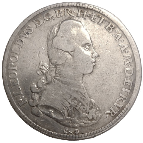 Italy, Granduchy of Tuscany Pietro Leopoldo di Lorena (1765-1790). Francescone 1778