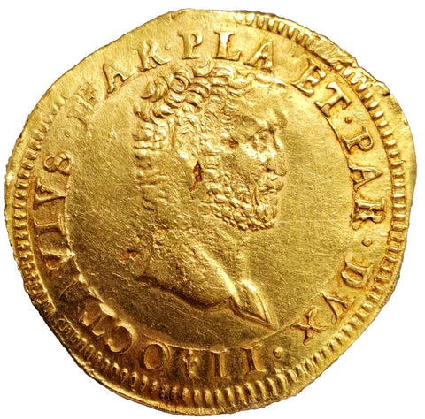 Italy, Piacenza Ottavio Farnese (1556-1586). Quadrupla 1586