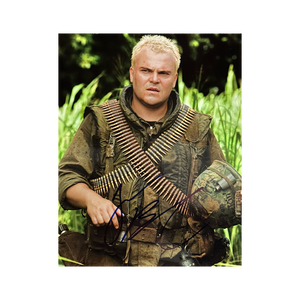 Jack Black Signed Tropic Thunder 10x8 Image (ACOA)