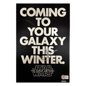 JJ Abrams Signed Star Wars 12x8 Photo 1 (Beckett)