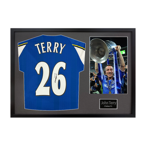 John Terry Signed Chelsea Shirt Classic Frame