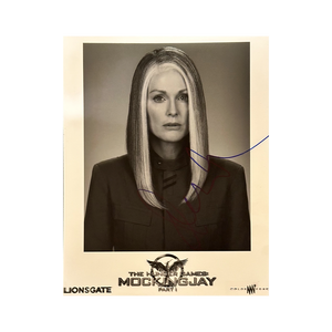 Julianne Moore Signed 10x8 The Hunger Games: Mockingjay Image