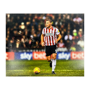 Jack O'Connell Signed Sheffield United 10x8 Image