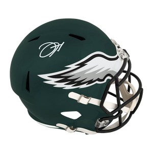 Jalen Hurts Signed Eagles Full-Size Speed Helmet (Beckett)
