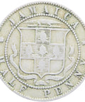 Jamaica Queen Victoria 1893 Half Penny Coin