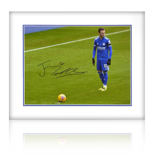 James Maddison Signed Leicester City Mount