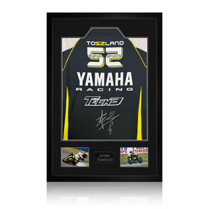 James Toseland Signed Shirt Premium Frame
