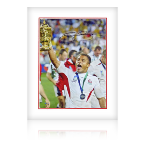 Jason Robinson Signed World Cup Winner Mount