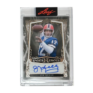 Leaf Sports Heroes Jim Kelly 15/20