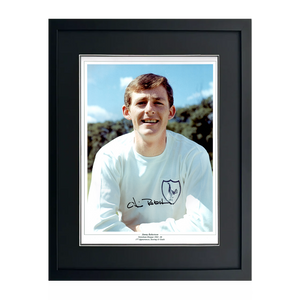Jimmy Robertson Signed Tottenham Hotspur 16x12 Photo Deluxe Mount Frame
