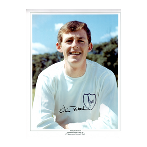 Jimmy Robertson Signed Tottenham Hotspur 16x12 Photo
