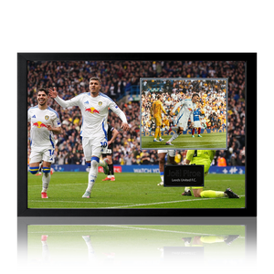 Joël Piroe Signed Leeds United Image Iconic Frame