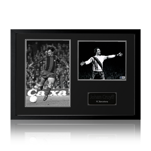 Johan Cruyff Signed Barcelona Iconic Frame