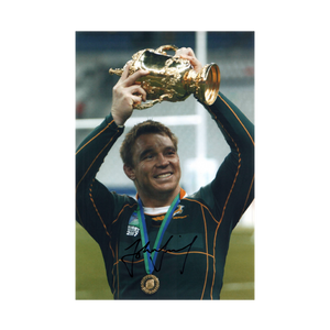 John Smit Signed 12x8 Image