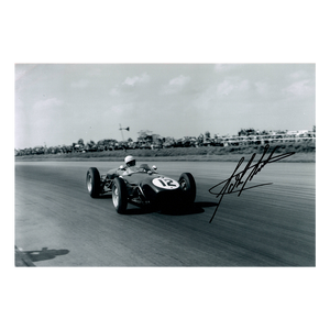 John Surtees Signed 12x8 Image
