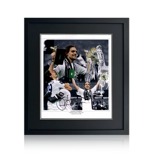 Jonathan Woodgate Signed Tottenham Hotspur Image Deluxe Mount Frame