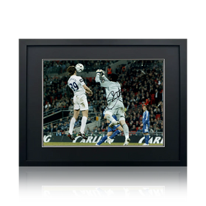 Jonathan Woodgate Signed Tottenham Hotspur Image Deluxe Mount Frame