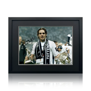 Jonathan Woodgate Signed Tottenham Hotspur Image Deluxe Mount Frame