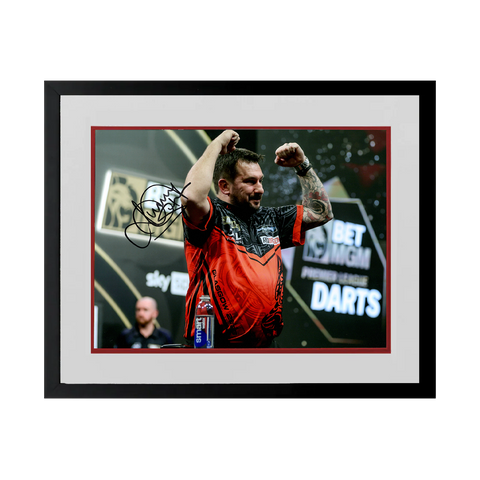 Jonny Clayton Signed 16x12 Image Deluxe Mount Frame #1