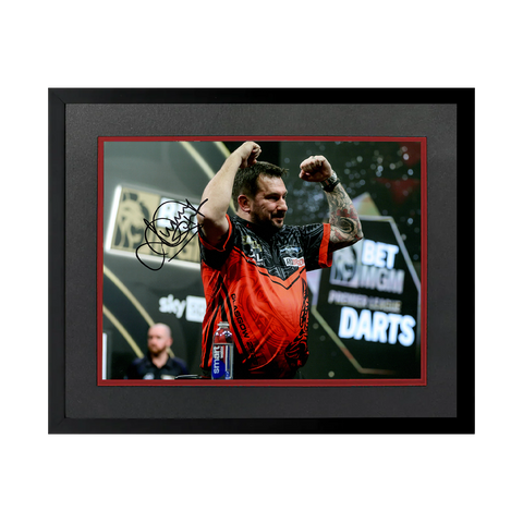 Jonny Clayton Signed 16x12 Image Deluxe Mount Frame #1