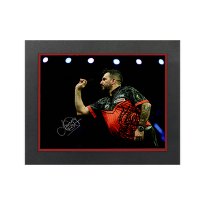 Jonny Clayton Signed 16x12 Image Deluxe Mount #3