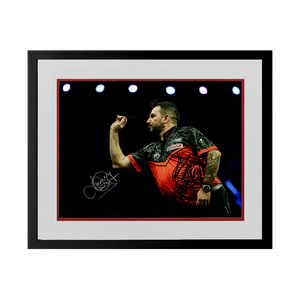 Jonny Clayton Signed 16x12 Image Deluxe Mount Frame #3