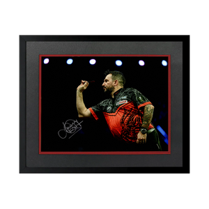 Jonny Clayton Signed 16x12 Image Deluxe Mount Frame #3