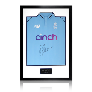 Jos Buttler One Day Signed England Shirt Premium Frame