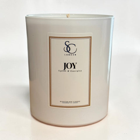 Joy – Luxury 30cl Soy Therapy Candle for Uplift & Energy