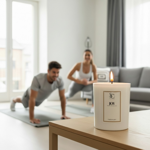 Joy – Luxury 30cl Soy Therapy Candle for Uplift & Energy