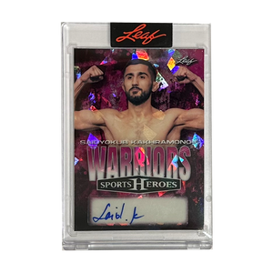 Leaf Sports Heroes Warriors Saidyokub Kakhramonov 4/5