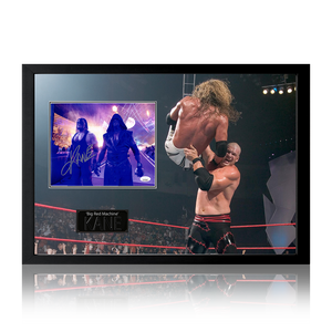 Kane Signed Image Iconic Frame (JSA)