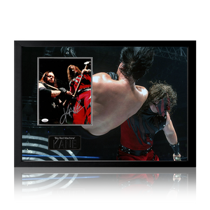 Kane "Big Red Machine" Signed Image Iconic Frame (JSA)