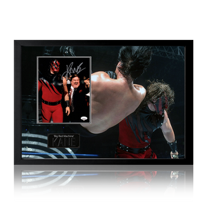 Kane "Big Red Machine" Signed Image Iconic Frame (JSA)