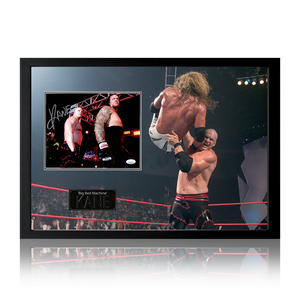 Kane Signed Image Iconic Frame (JSA)