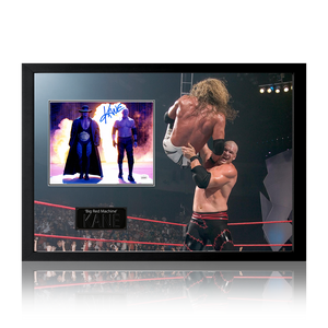 Kane Signed Image Iconic Frame (JSA)