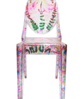 Kartell - Philippe Starck, Valérie D - Chair - Victoria Ghost Fleurie - Polycarbonate