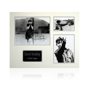 David Bradley Signed Kes 3 Photo Mount