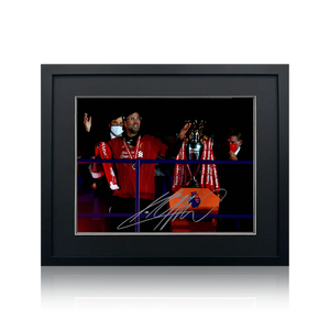 Jürgen Klopp Signed Image Deluxe Mount Frame (ACG Cert)