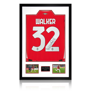 Kyle Walker Signed AC Milan 24/25 Shirt Premium Frame