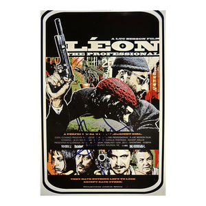 Luc Besson Signed Leon 12x8 Photo