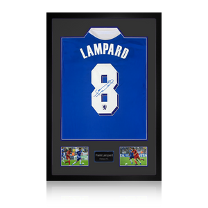 Frank Lampard Signed Chelsea Shirt Premium Frame (ACG Cert)