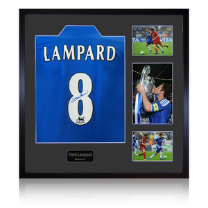 Frank Lampard Signed Chelsea Shirt Elite Frame (ACG Cert)