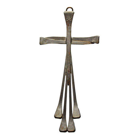 Large Metal Vintage Cross Pendant